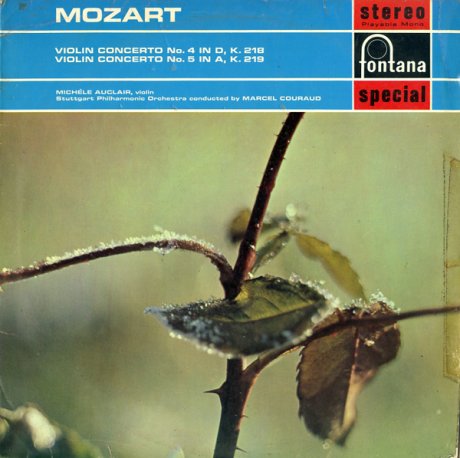 GB FON SFL14090 ミシェル・オークレール モーツァルト・Vn協奏曲4番&5番の商品詳細: アナログ・レコード 通販 RECORD SOUND